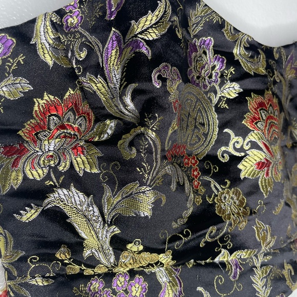 Crop top black with designs - Picture 4 of 5